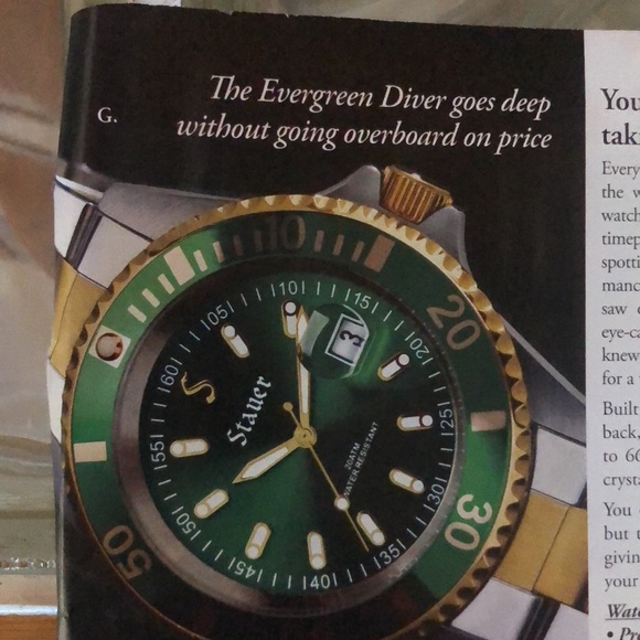 Stauer dive watch. - Picture 8 of 10